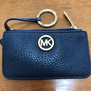 マイケルコース(Michael Kors)のカードケース 紺色(キーケース/名刺入れ)