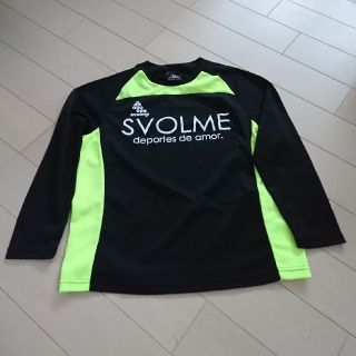 アスレタ(ATHLETA)の美品！SVOLMEスボルメジュニア140cm長袖プラクティスTシャツ(ウェア)