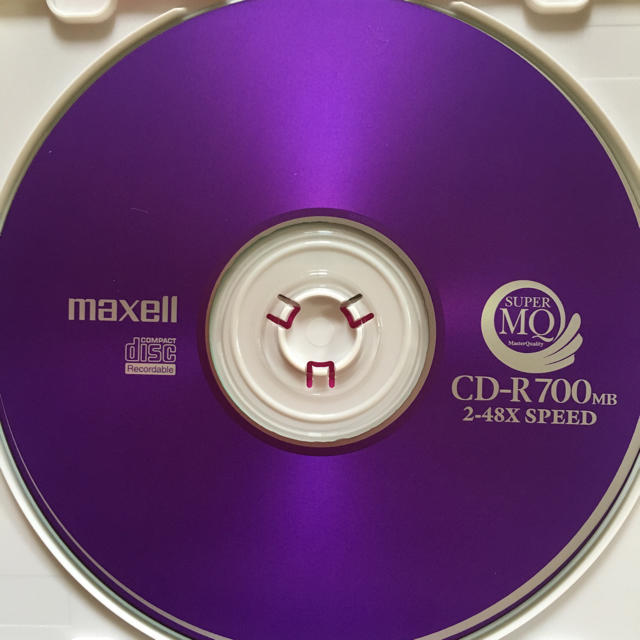 maxell(マクセル)のmaxell CD-R 9枚 エンタメ/ホビーのCD(その他)の商品写真