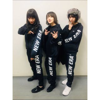 ニューエラー(NEW ERA)の【※プレミア!!】黒×白 乃木坂46着用モデル NEWERA 上下(ジャージ)