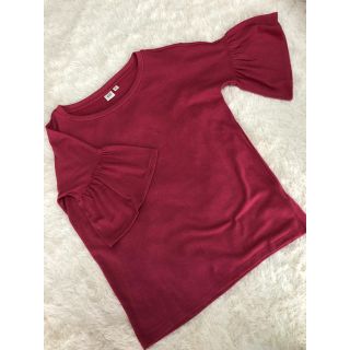 ギャップ(GAP)の新品！盛り袖❤️カットソー(カットソー(半袖/袖なし))