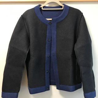 サンシー(SUNSEA)のSUNSEA 14ss ブルゾン リバーシブル(ノーカラージャケット)