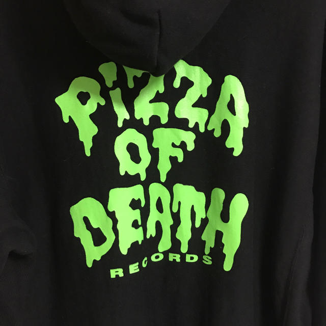 WANIMA 2016年 PIZZA OF DEATH ピザデザインパーカー