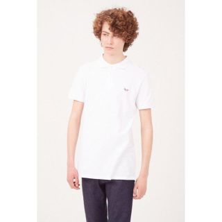 メゾンキツネ(MAISON KITSUNE')の試着のみ kitsune  ポロシャツ XS(ポロシャツ)