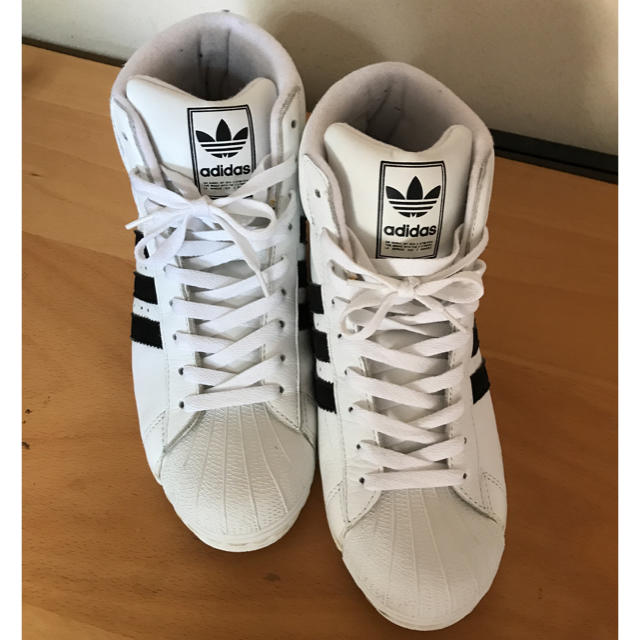 adidas - adidas スニーカー スーパースター ハイカットの通販 adidas - adidas スニーカー スーパースター ハイカットの通販