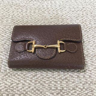 グッチ(Gucci)のGUCCI グッチ キーケース レザー 6連 ブラウン(キーケース)