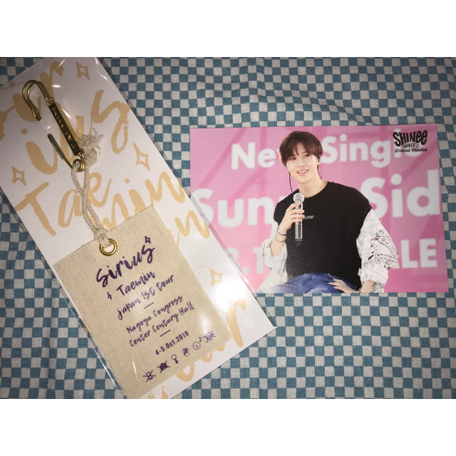 SHINee(シャイニー)のTAEMIN テミン 会場別 タグ  名古屋 エンタメ/ホビーのタレントグッズ(アイドルグッズ)の商品写真