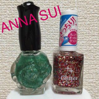 アナスイ(ANNA SUI)のANNA SUI+おまけのネイル♡ラメ(その他)