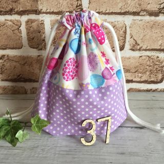 37 ハンドメイド コップ袋(外出用品)