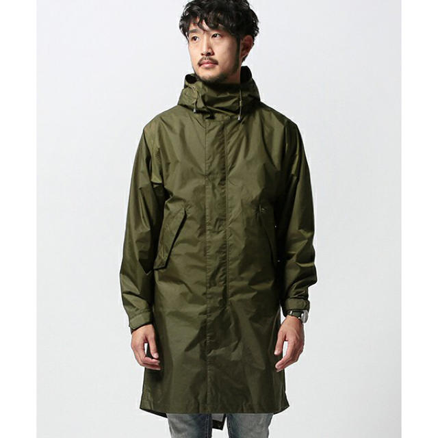 beams モッズコート L オリーブ色-