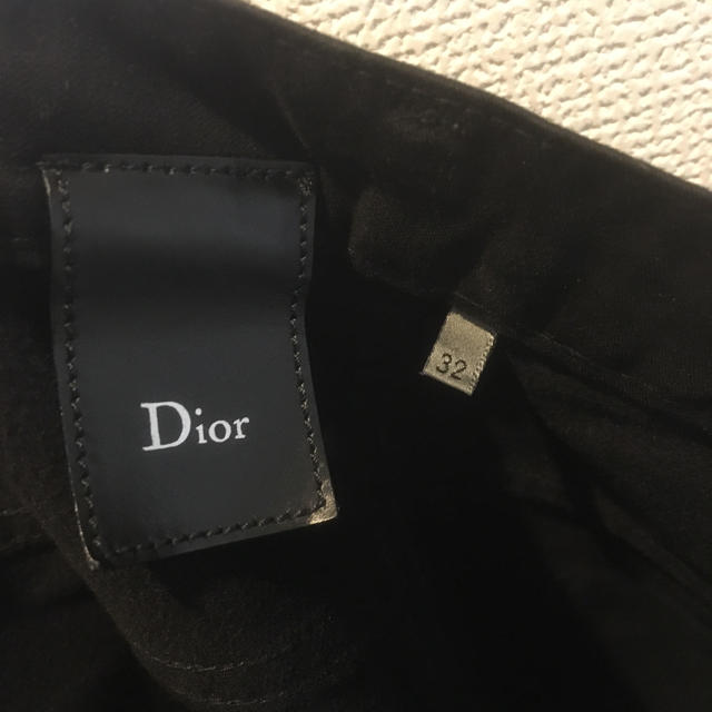 Dior homme パンツ ブラック コーティング 32 美品 - 3