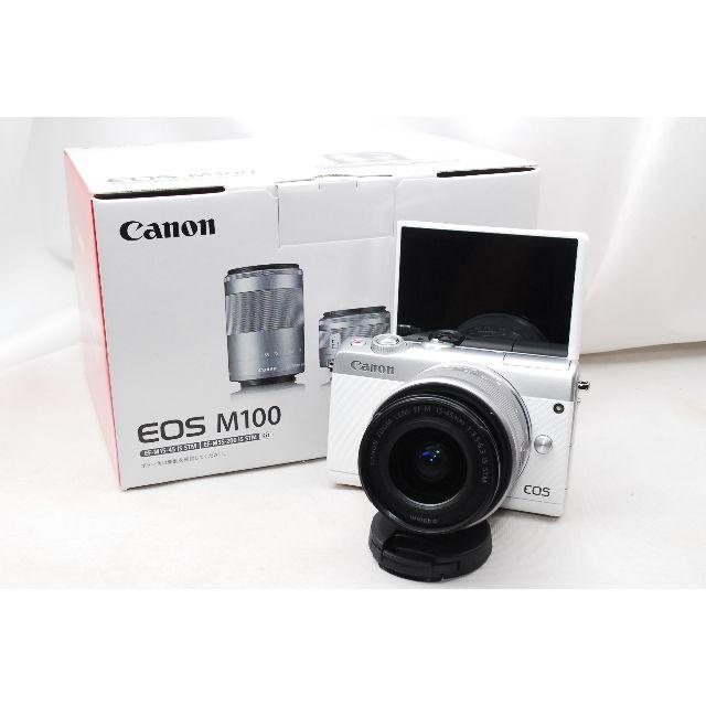 Canon - ♡貝沼さま予約です♡Canon EOS M100 レンズキットホワイト