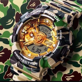 ジーショック(G-SHOCK)のBape G-SHOCK(腕時計(デジタル))