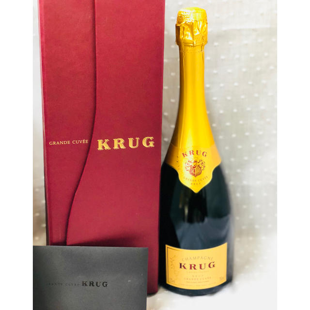 Krug(クリュッグ)の【古酒・未開栓・美品】クリュッグ グランド キュヴェ ブリュット 食品/飲料/酒の酒(シャンパン/スパークリングワイン)の商品写真