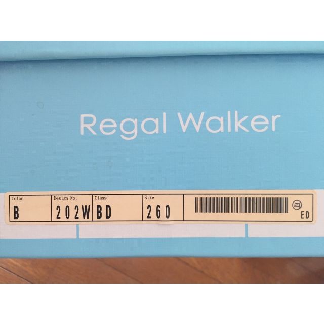 REGAL(リーガル)の【わりと美品】Regal Walker 202W／ゴアテックス／黒／26.0 メンズの靴/シューズ(ドレス/ビジネス)の商品写真