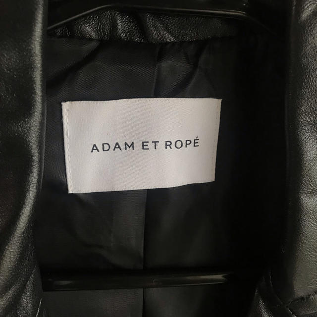 Adam et Rope'(アダムエロぺ)のKaoriさま専用 アダムエロペ ライダースジャケット レディースのジャケット/アウター(ライダースジャケット)の商品写真