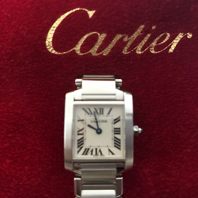 Cartier タンクフランセーズSM お値下げしましたの通販 by ネコ's shop｜カルティエならラクマ - はな様専用 カルティエ NEW格安