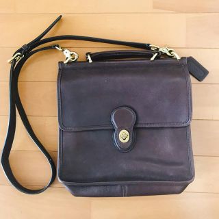 コーチ(COACH)の【にこ様専用】old coach ショルダーバッグ ターンロック(ショルダーバッグ)