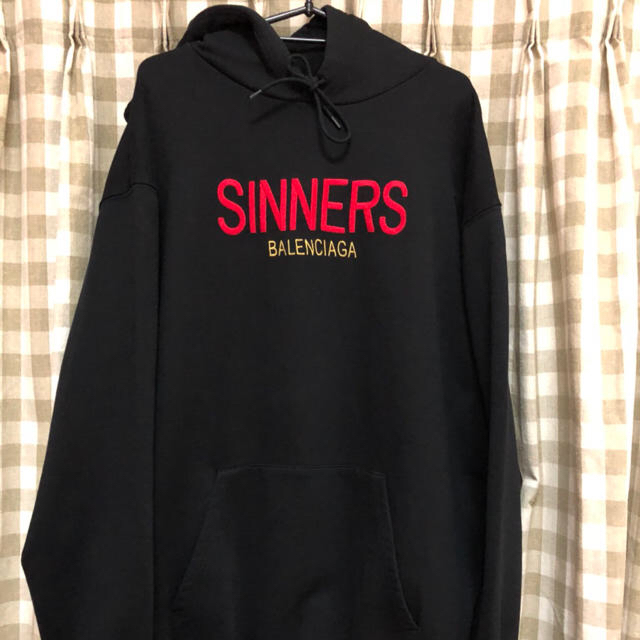 海外限定】 Balenciaga - 17AW フードパーカー sinners balenciaga ...