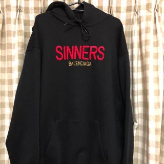 Balenciaga - balenciaga sinners フードパーカー 17AWの通販 by ...