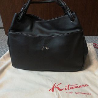 キタムラ(Kitamura)の美品！★　キタムラハンドバッグ　ダークブラウン(ハンドバッグ)