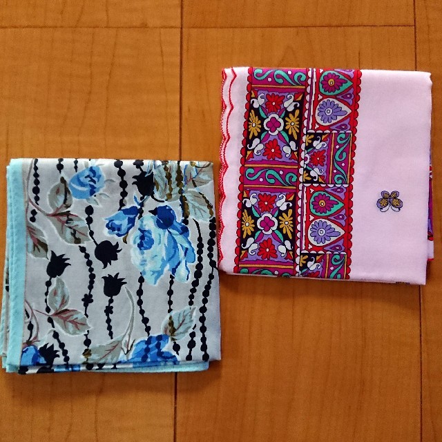 ANNA SUI(アナスイ)のアナスイ ハンカチ 2枚セット レディースのファッション小物(ハンカチ)の商品写真
