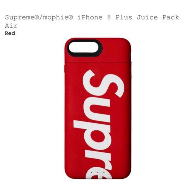 【即納&大特価】 Supreme - ケース赤 8plus iphone supreme iPhoneケース