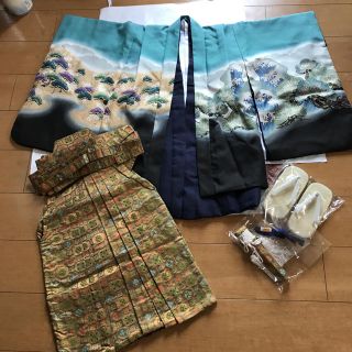 【ocean様専用】5歳 羽織袴セット  七五三(和服/着物)