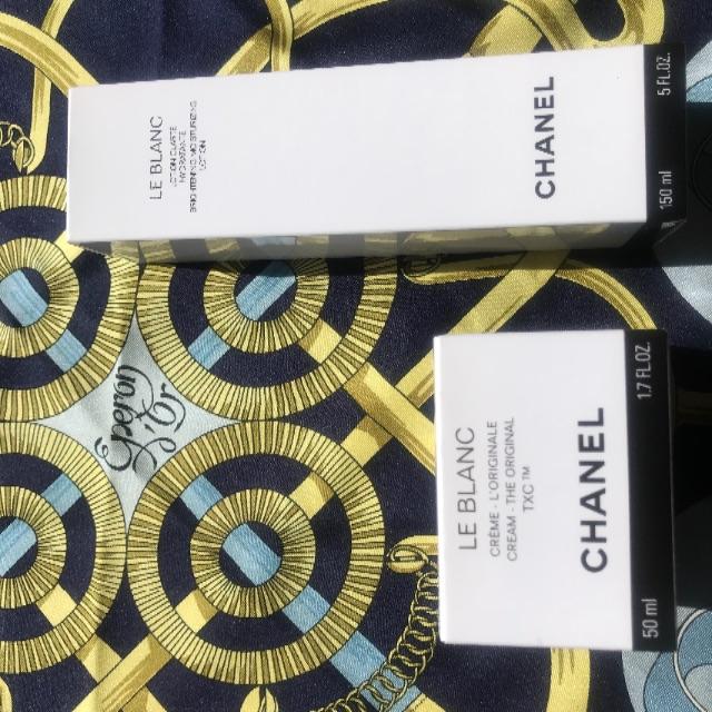 chanel ルブラン化粧水、クリームセット