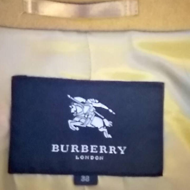 BURBERRY(バーバリー)のバーバリーBurberry上質ウール カシミヤステンカラーコート レディースのジャケット/アウター(ロングコート)の商品写真