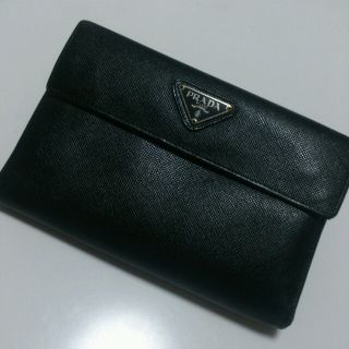 プラダ(PRADA)のPRADA サフィアーノ 折り財布(財布)