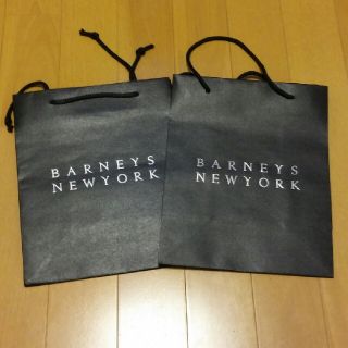 バーニーズニューヨーク(BARNEYS NEW YORK)の【未使用】バーニーズ　ショップ袋(ショップ袋)