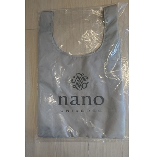 ナノユニバース(nano・universe)の越谷レイクタウンアウトレットオープン記念 ナノユニバース ノベルティー バッグ(トートバッグ)