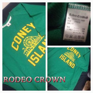 ロデオクラウンズ(RODEO CROWNS)のRODEO❤️スウェットワンピ(ミニワンピース)