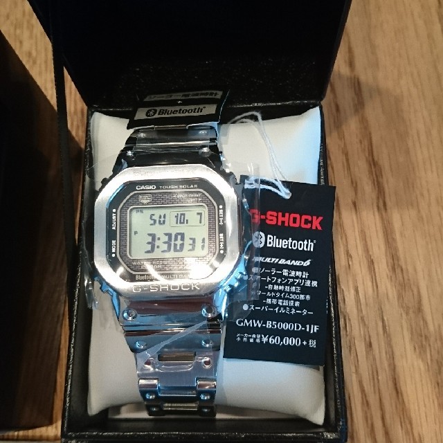 【好評にて期間延長】 CASIO - 未使用品 新品 GMW-B5000D-1JF G-SHOCK 腕時計(デジタル)