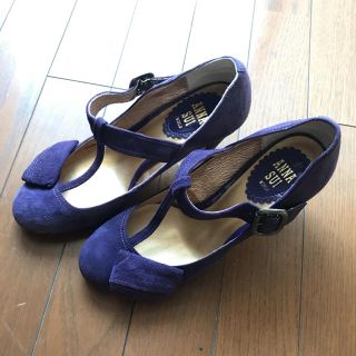 アナスイ(ANNA SUI)の美品anna sui  スエード パンプス(ハイヒール/パンプス)