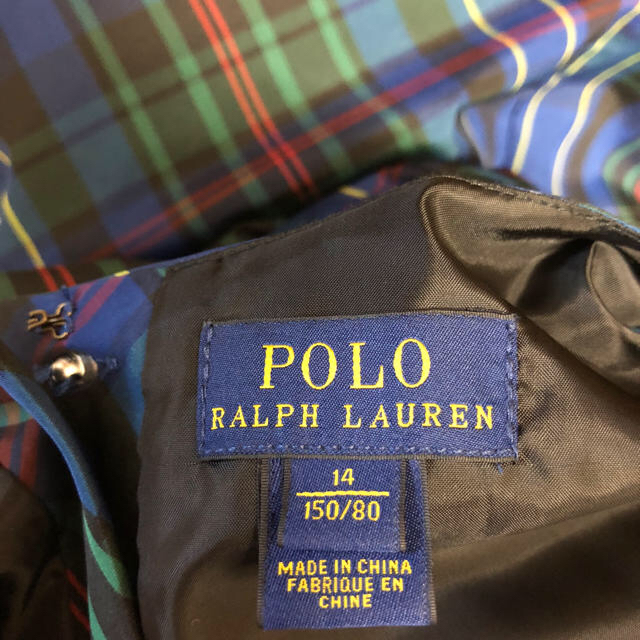 Ralph Lauren(ラルフローレン)のラルフローレン ドレス150 キッズ/ベビー/マタニティのキッズ服女の子用(90cm~)(ワンピース)の商品写真
