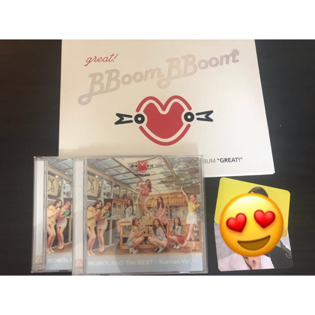 MOMOLAND "GREAT!"、The BEST エンタメ/ホビーのCD(K-POP/アジア)の商品写真