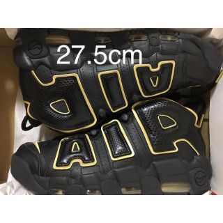 ナイキ(NIKE)のモアテン フランス  27.5cm 黄金サイズ air more uptempo(スニーカー)