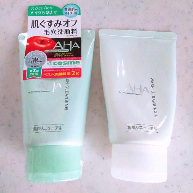 AHA クレンジングリサーチ ウォッシュクレンジング2個セット コスメ/美容のスキンケア/基礎化粧品(洗顔料)の商品写真