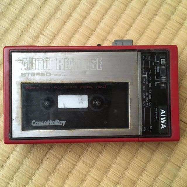 アイワ カセットボーイ オーディオ機器 ポータブルプレーヤー