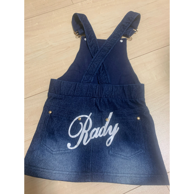 Rady(レディー)のちびRady ジャンパースカート キッズ/ベビー/マタニティのキッズ服女の子用(90cm~)(スカート)の商品写真