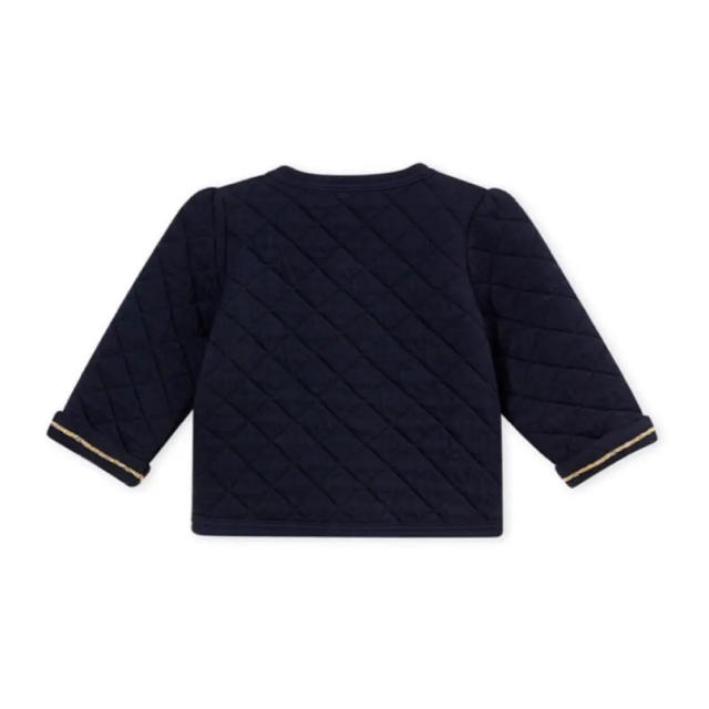 PETIT BATEAU(プチバトー)のTammy☆様ご専用！プチバトー チュビックキルティングカーディガン キッズ/ベビー/マタニティのキッズ服女の子用(90cm~)(カーディガン)の商品写真