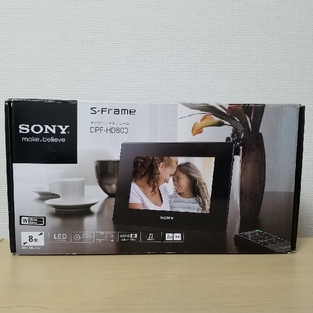 SONY(ソニー)の[値下げ]デジタルフォトフレーム ソニー S-Frame インテリア/住まい/日用品のインテリア小物(フォトフレーム)の商品写真