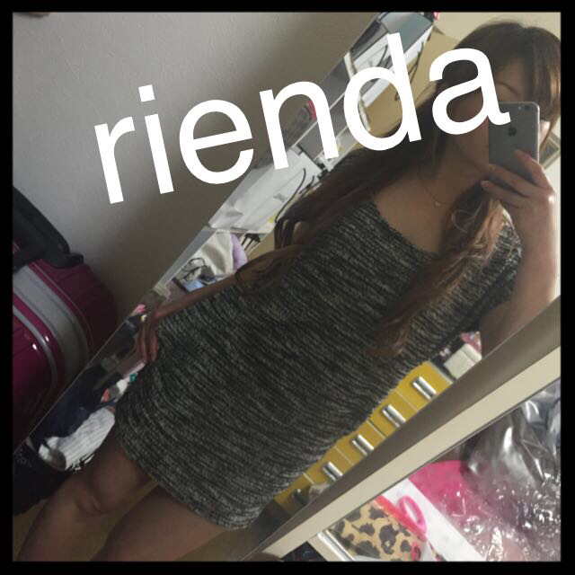 rienda(リエンダ)のカットツイードDRESS-T レディースのワンピース(ミニワンピース)の商品写真