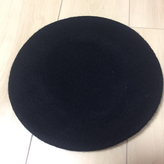 イング(INGNI)の【新品  未使用】INGNI  イング  ベレー帽   黒(ハンチング/ベレー帽)