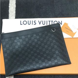 ルイヴィトン(LOUIS VUITTON)の新品同様 ヴィトン  クラッチ ダミエ アンフィニ(セカンドバッグ/クラッチバッグ)