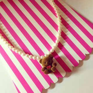 Teddy Pearl Necklace(ネックレス)