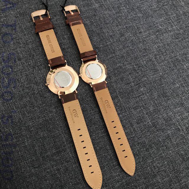 Daniel Wellington(ダニエルウェリントン)のセール　DW　2本セット　DW0106+DW0507　ペアウォッ シンプル メンズの時計(腕時計(アナログ))の商品写真