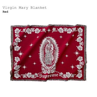 シュプリーム(Supreme)のSupreme Virgin Mary Blanket red 赤(毛布)